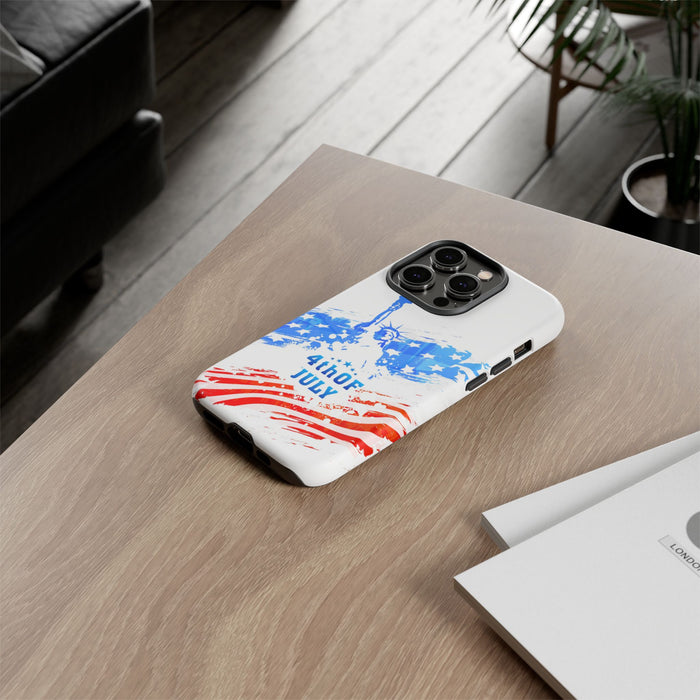 Tough Cases with 4th of July Patriotic design