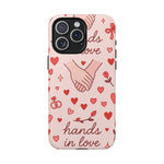 Hands in Love iPhone Case - Compatible with MagSafe  Shamo's iPhone 15 Pro Max / Glossy