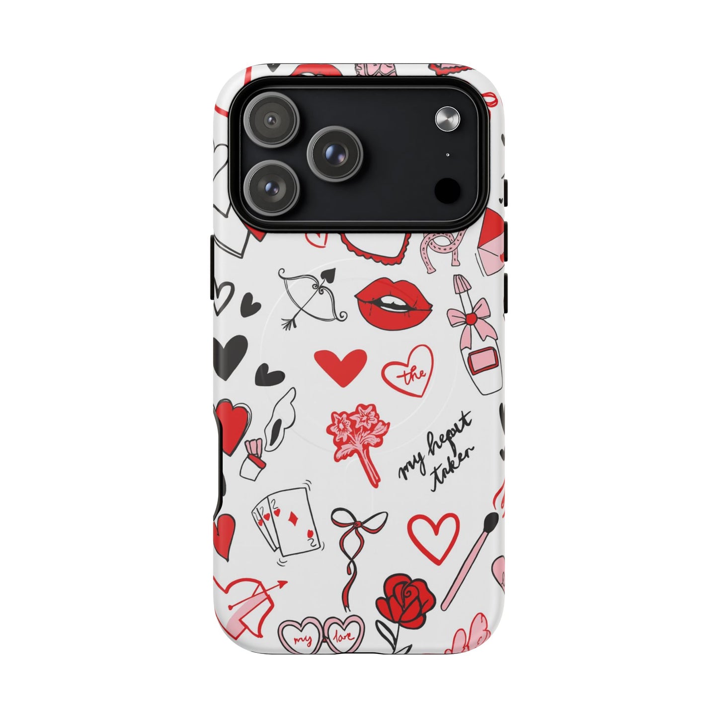 Love Doodle Tough iPhone Case (MagSafe compatible)
