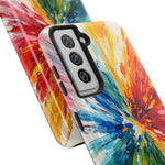 Vibrant Abstract Paint Explosion Impact Phone Case  Shamo's