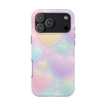 Cute Rainbow Hearts Phone Case  Shamo's iPhone 17 Pro Max