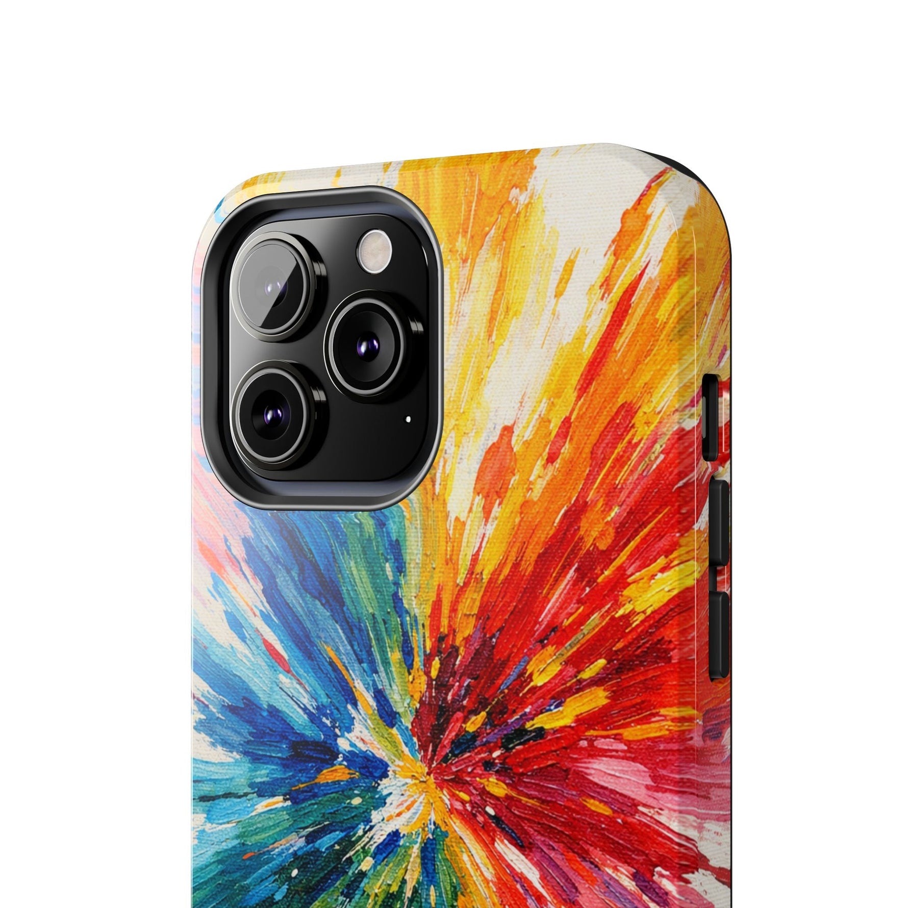 Vibrant Abstract Paint Explosion Impact Phone Case  Shamo's