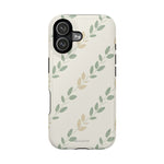 Eucalyptus Floral Laurel Magnetic Impact-Resistant Phone Case with MagSafe - iPhone 17 / Glossy - Shamo's