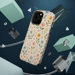 Floral Garden Impact iPhone Case with MagSafe compatibility  Shamo's