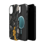 “Rebuilding Myself” Abstract iPhone Case — Magnetic MagSafe Impact-Resistant  Shamo's