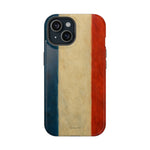 France Flag Tough Impact MagSafe iPhone Case
