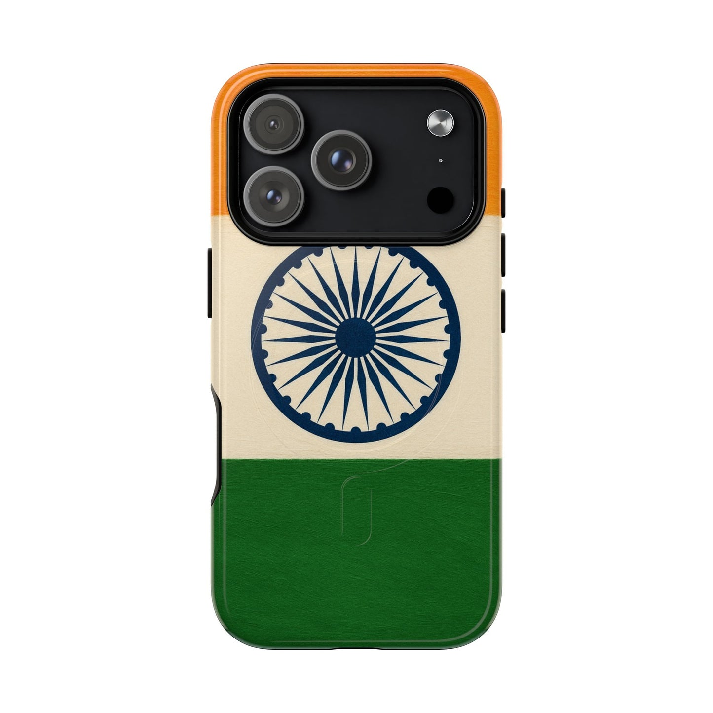 India Flag iPhone Case | MagSafe  Shamo's iPhone 17 Pro / Glossy