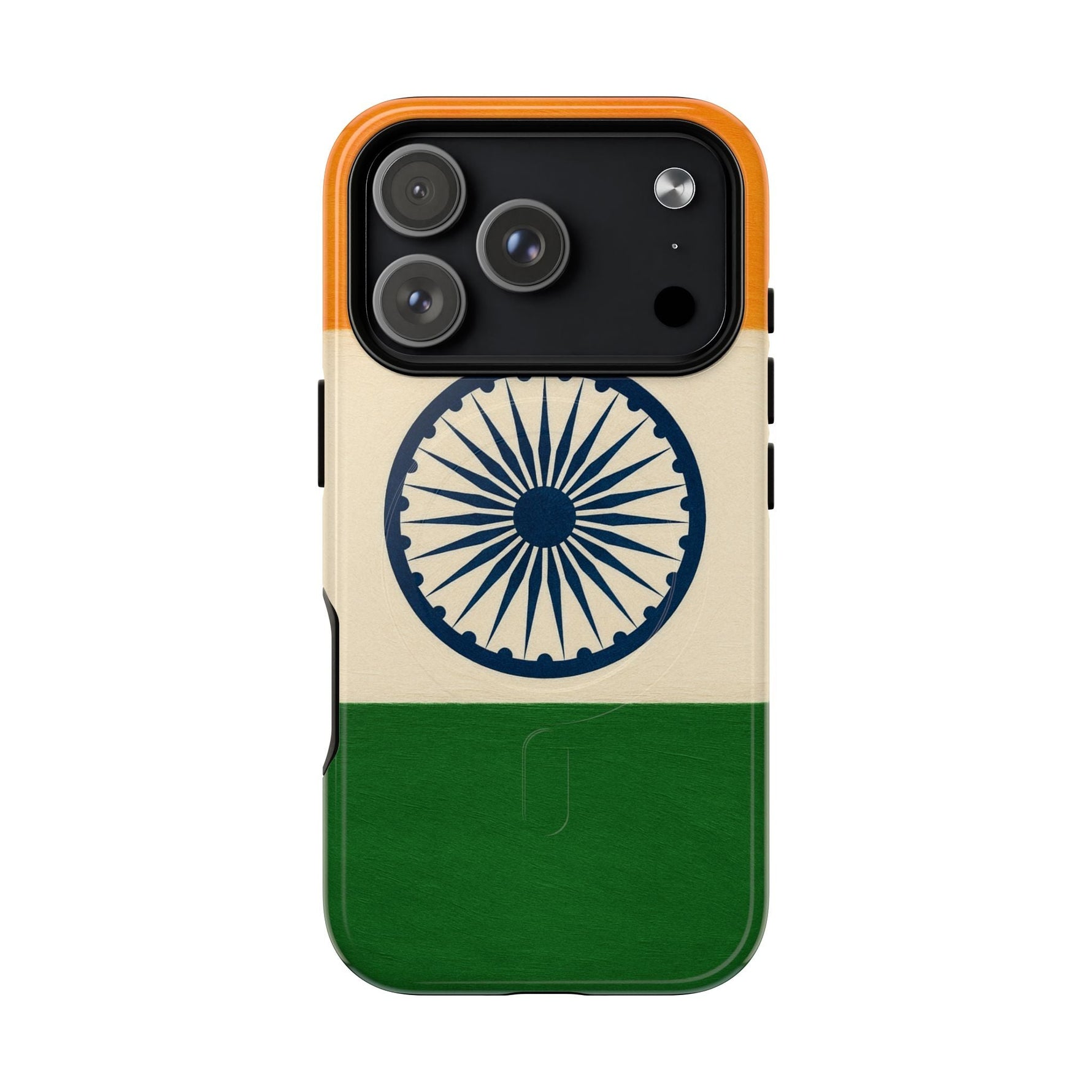India Flag iPhone Case | MagSafe  Shamo's iPhone 17 Pro / Glossy