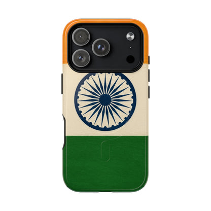 India Flag iPhone Case | MagSafe  Shamo's iPhone 17 Pro / Glossy
