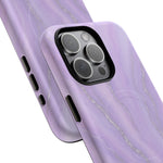 Lavender Marble iPhone Case with MagSafe - Shamo's
