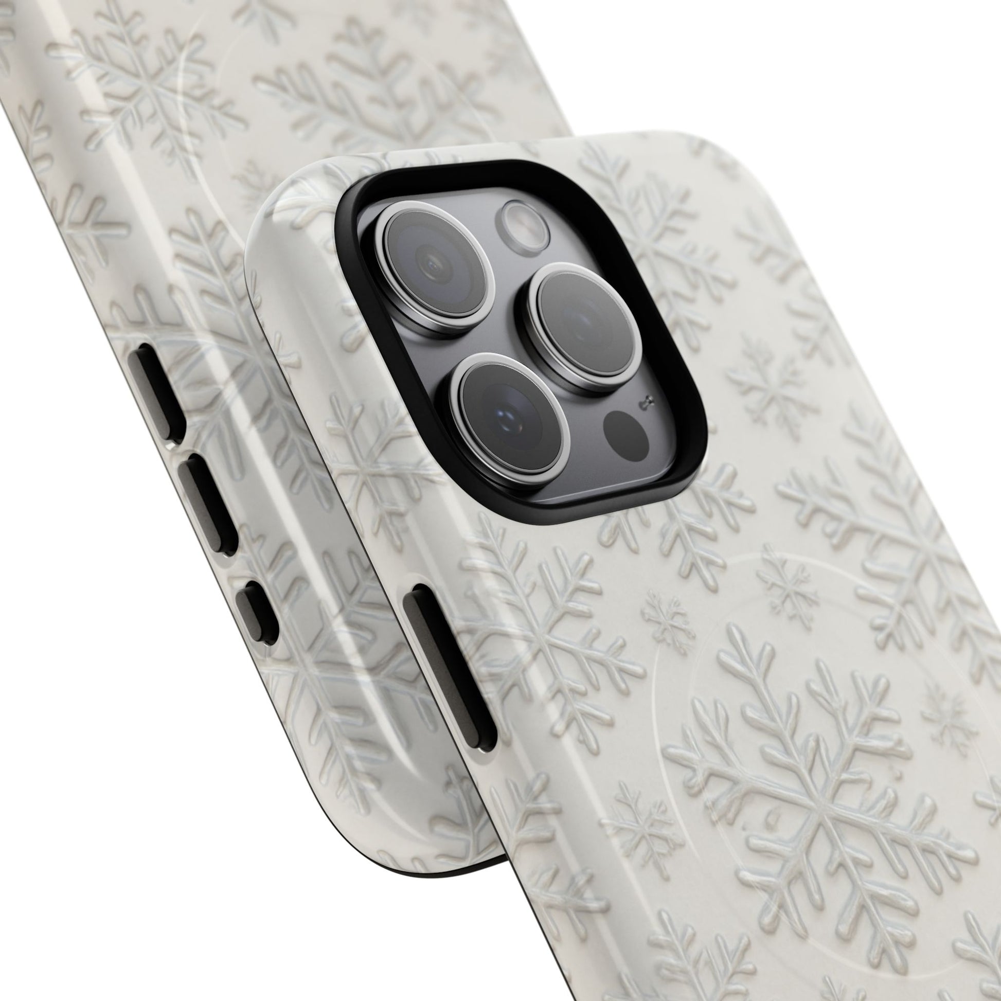 Snowflake Texture iPhone Case compatible with MagSafe - Shamo's