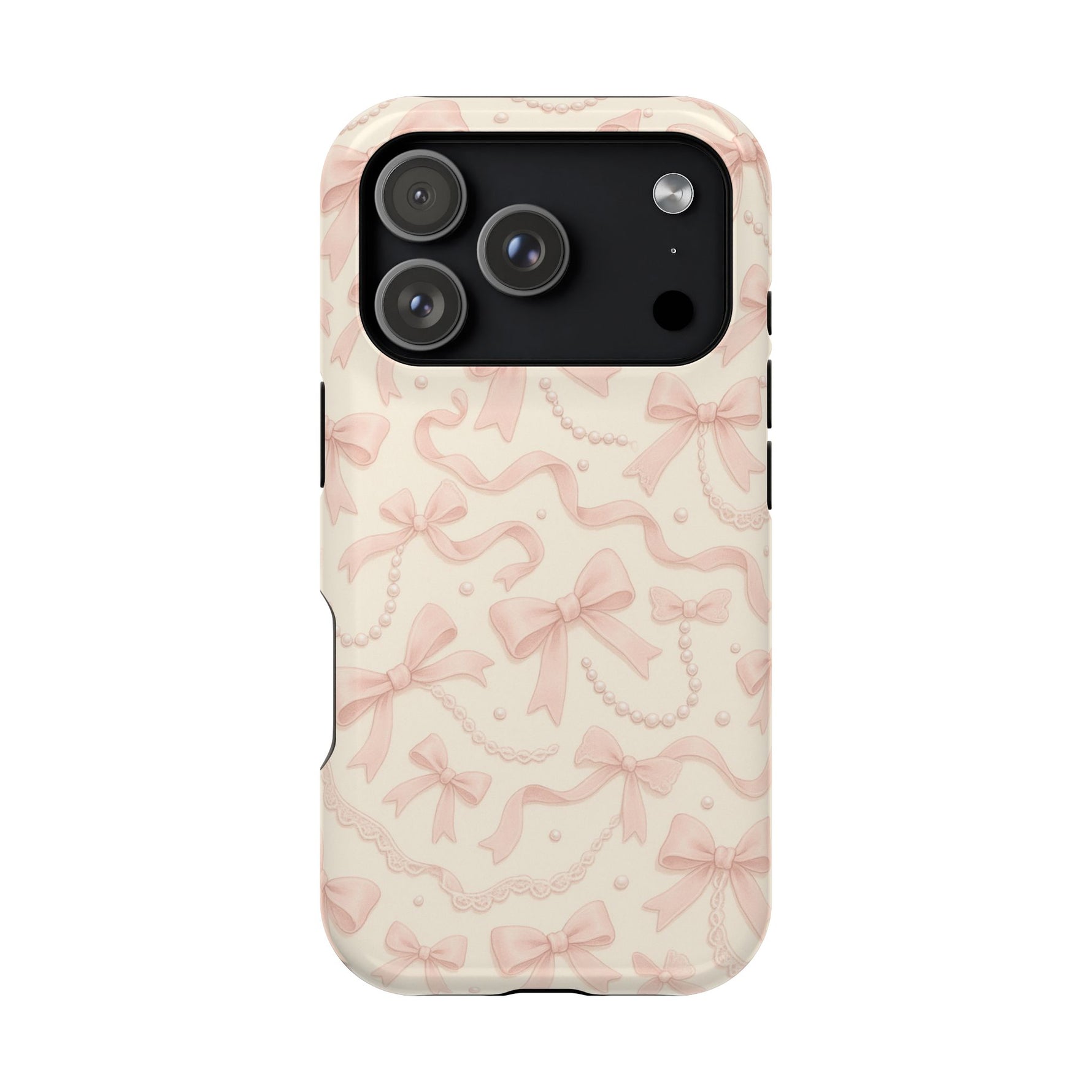 Coquette Bows Pattern iPhone Case | MagSafe - Shamo's