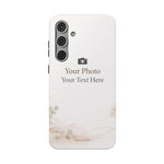 Personalizable Impact-Resistant Phone Case — Add Photo & Text