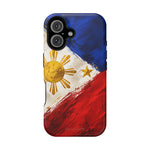 Philippine Flag Magnetic Impact-Resistant Phone Case