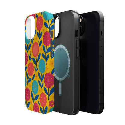 Vibrant Floral MagSafe Phone Case
