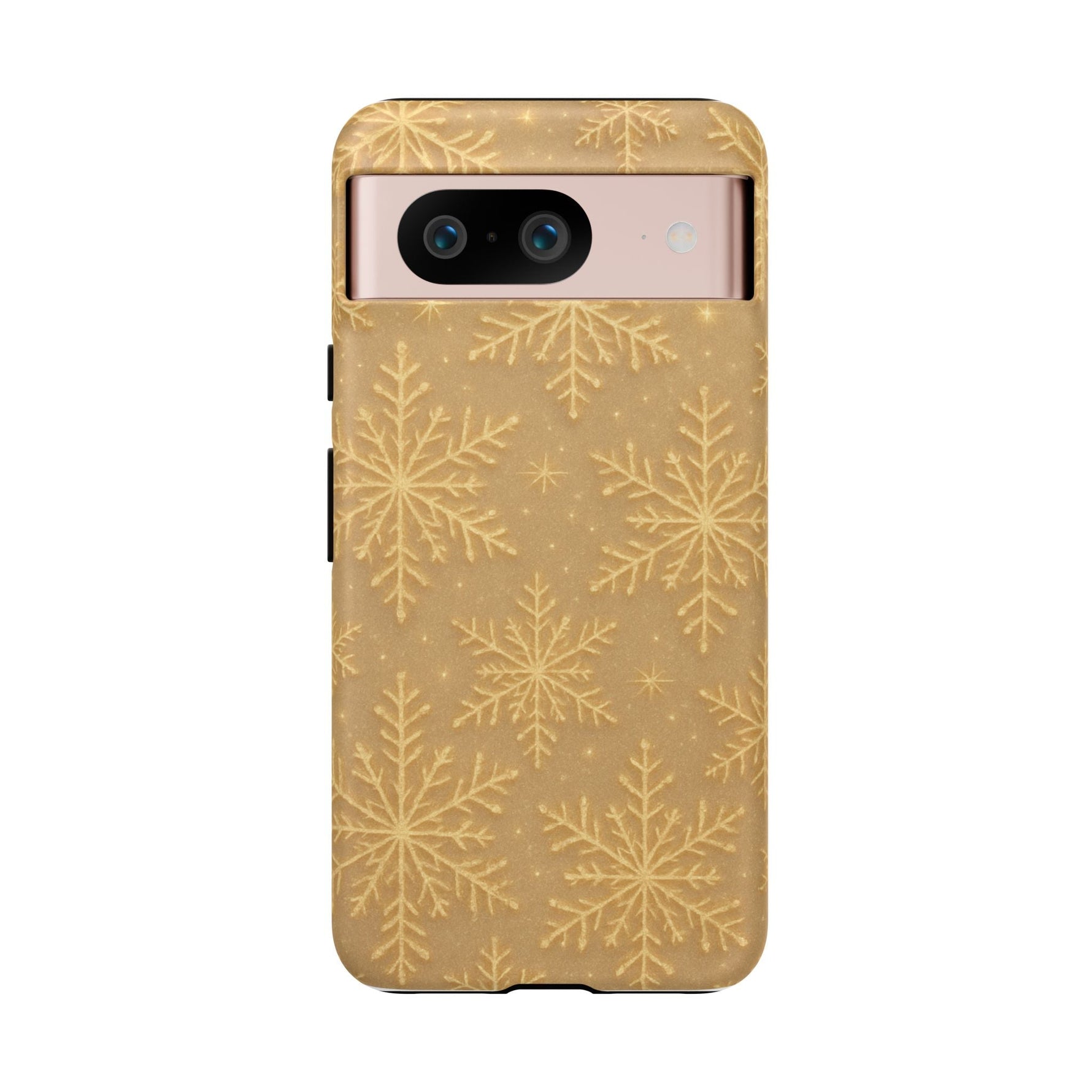 Golden Snowflake Holiday iPhone Case  Shamo's Google Pixel 8 / Matte