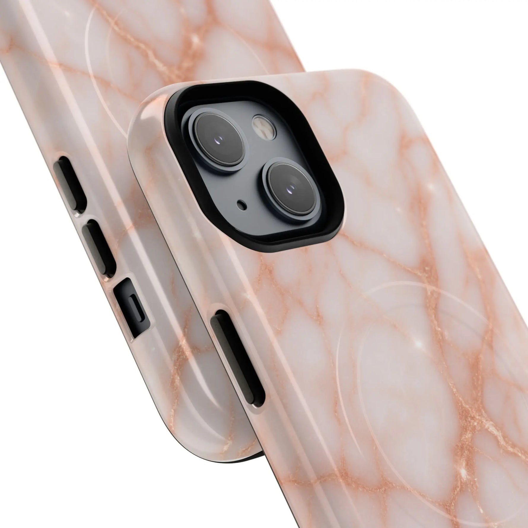 Rose Gold Glam iPhone Case with MagSafe - Shamo's