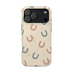 Prairie Horseshoes MagSafe Phone Case, glossy iPhone 18 Pro Max, rear view