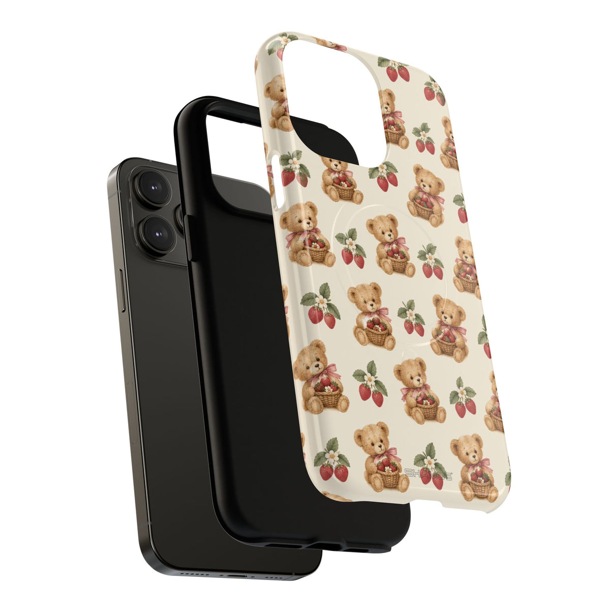 Teddy Berry Basket iPhone Case with MagSafe