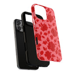 Red Floral Love iPhone Case (MagSafe compatible)  Shamo's