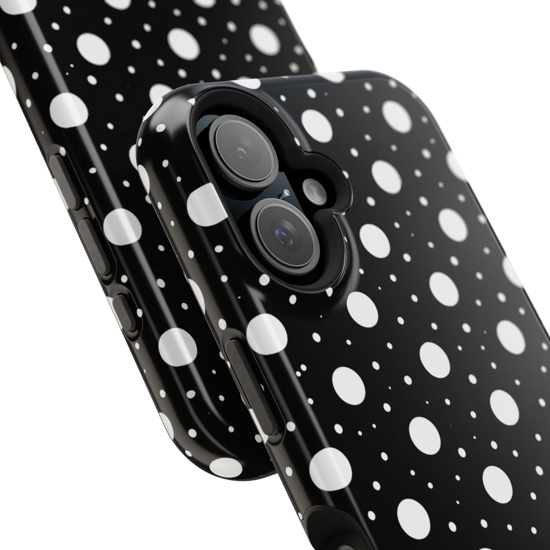 Polka Dot Impact-Resistant iPhone Case | MagSafe