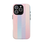 Pastel Stripe Blend Case for iPhone | MagSafe - Shamo's