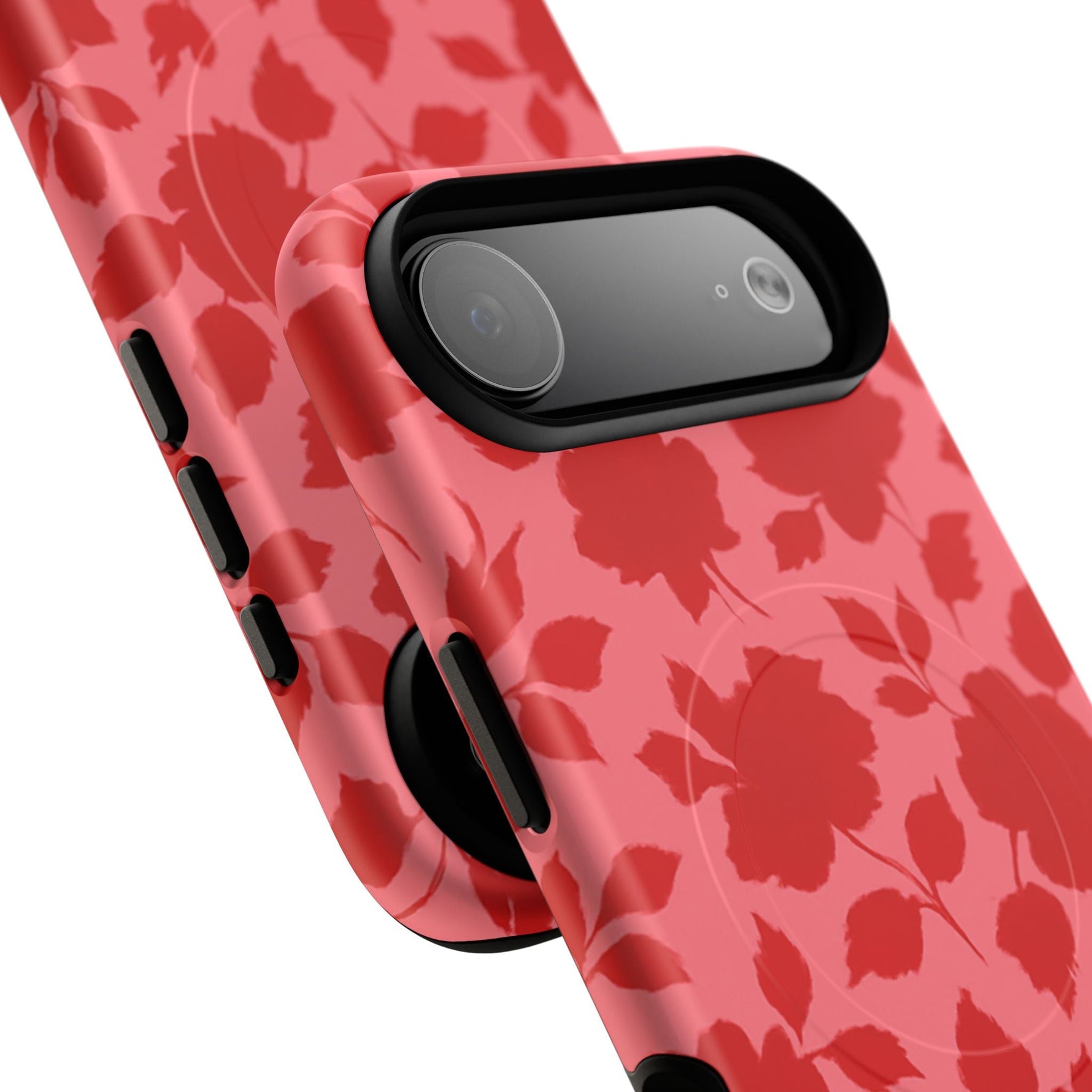 Red Floral Love iPhone Case (MagSafe compatible)  Shamo's