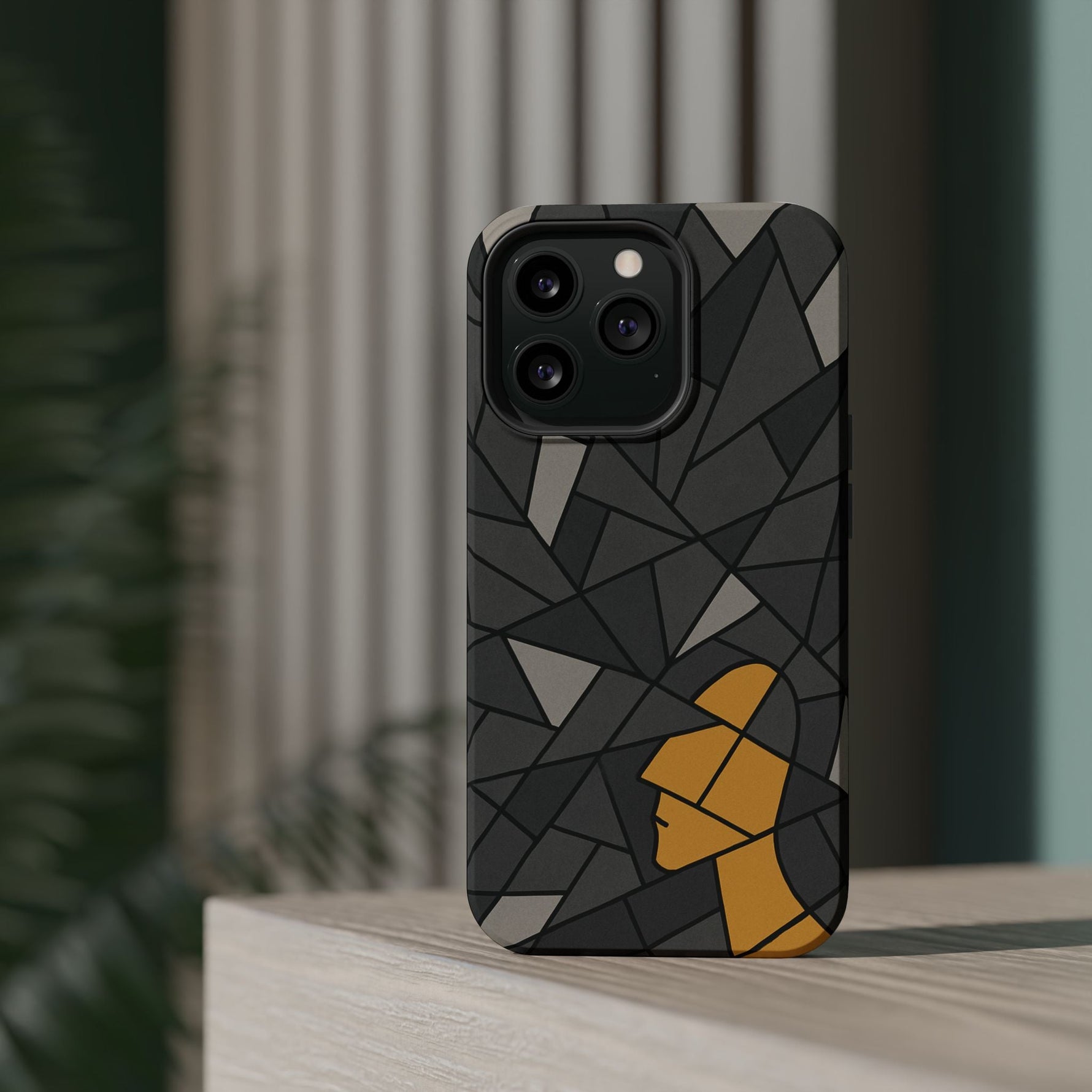 “Rebuilding Myself” Abstract iPhone Case — Magnetic MagSafe Impact-Resistant  Shamo's