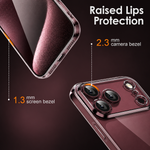 Fundas para iPhone 17 transparentes, suaves, de TPU y flexibles