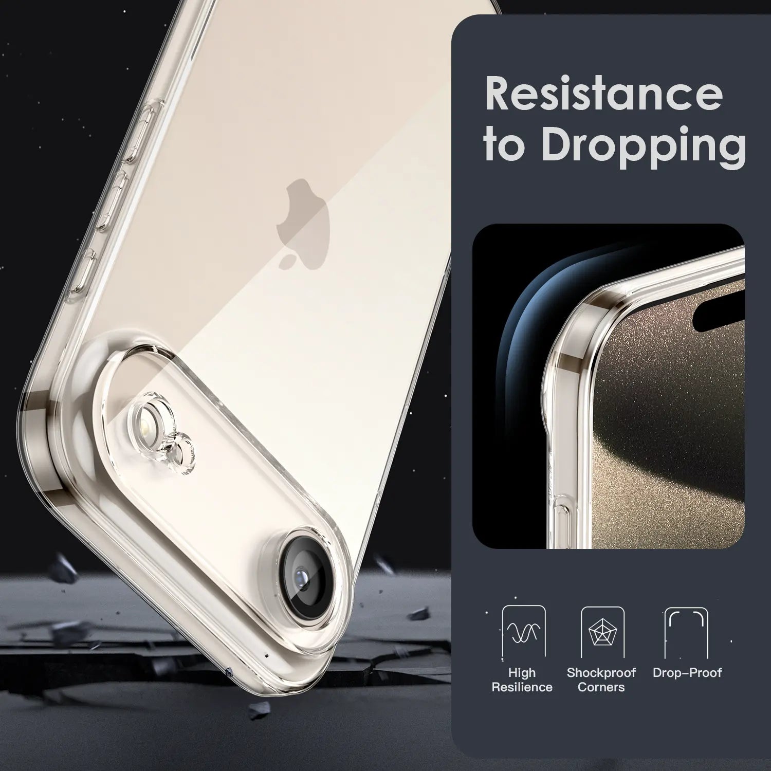 iPhone 17 Cases Clear, Soft, TPU, Flexible - Shamo's