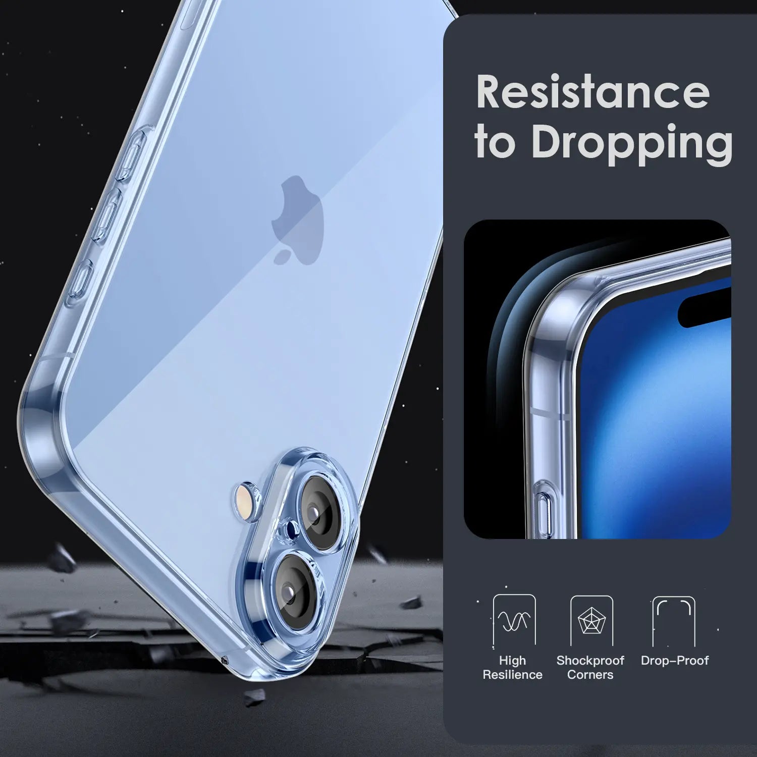 iPhone 17 Cases Clear, Soft, TPU, Flexible - Shamo's