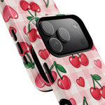 Y2K Cherries & Hearts iPhone Case | MagSafe - Shamo's