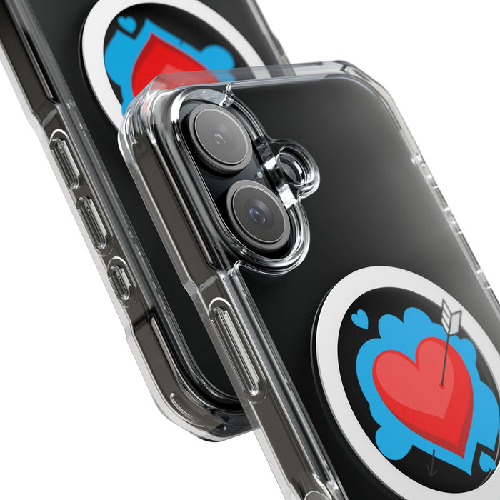 Magnetic Clear Phone Case | Compatible with MagSafe | Be Mine Love Edition