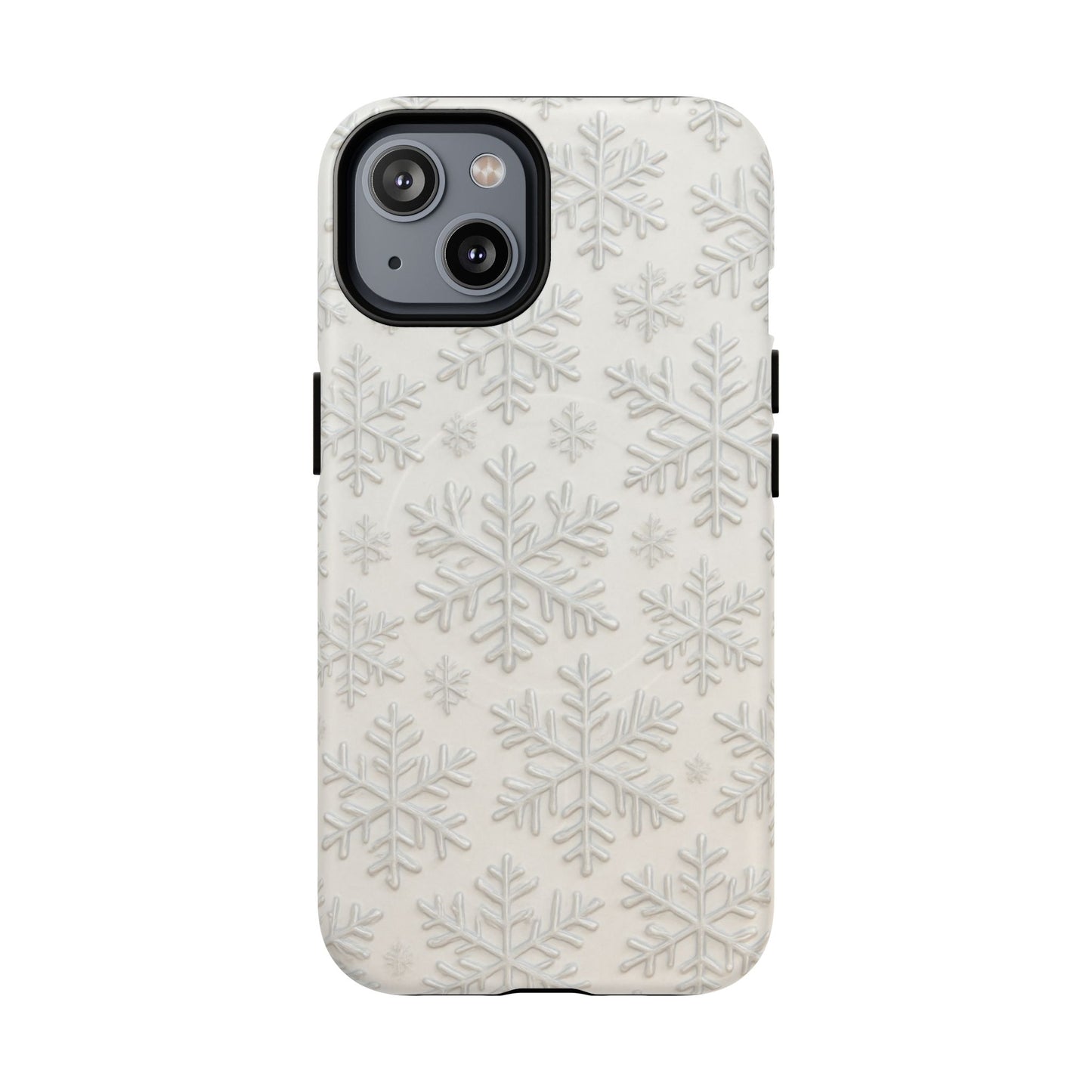 Snowflake Texture iPhone Case compatible with MagSafe - Shamo's