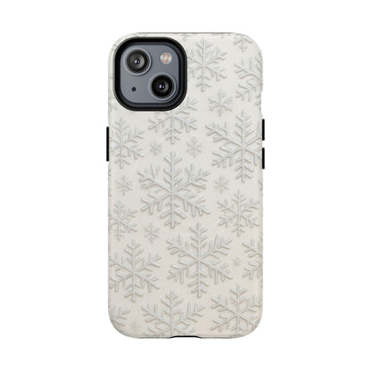 Snowflake Texture iPhone Case compatible with MagSafe - Shamo's