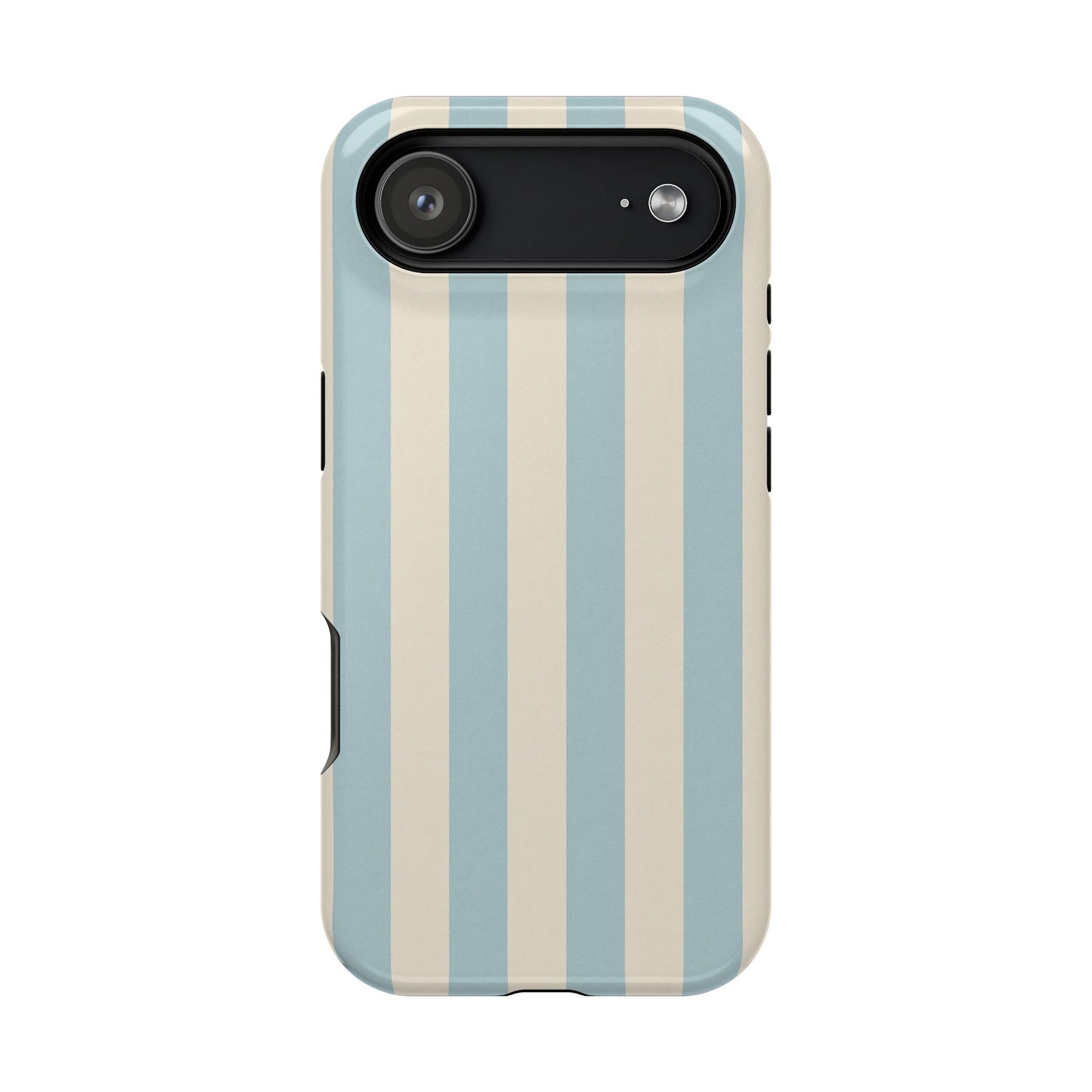 Blue Strips Pattern iPhone Case Compatible with MagSafe - Shamo's