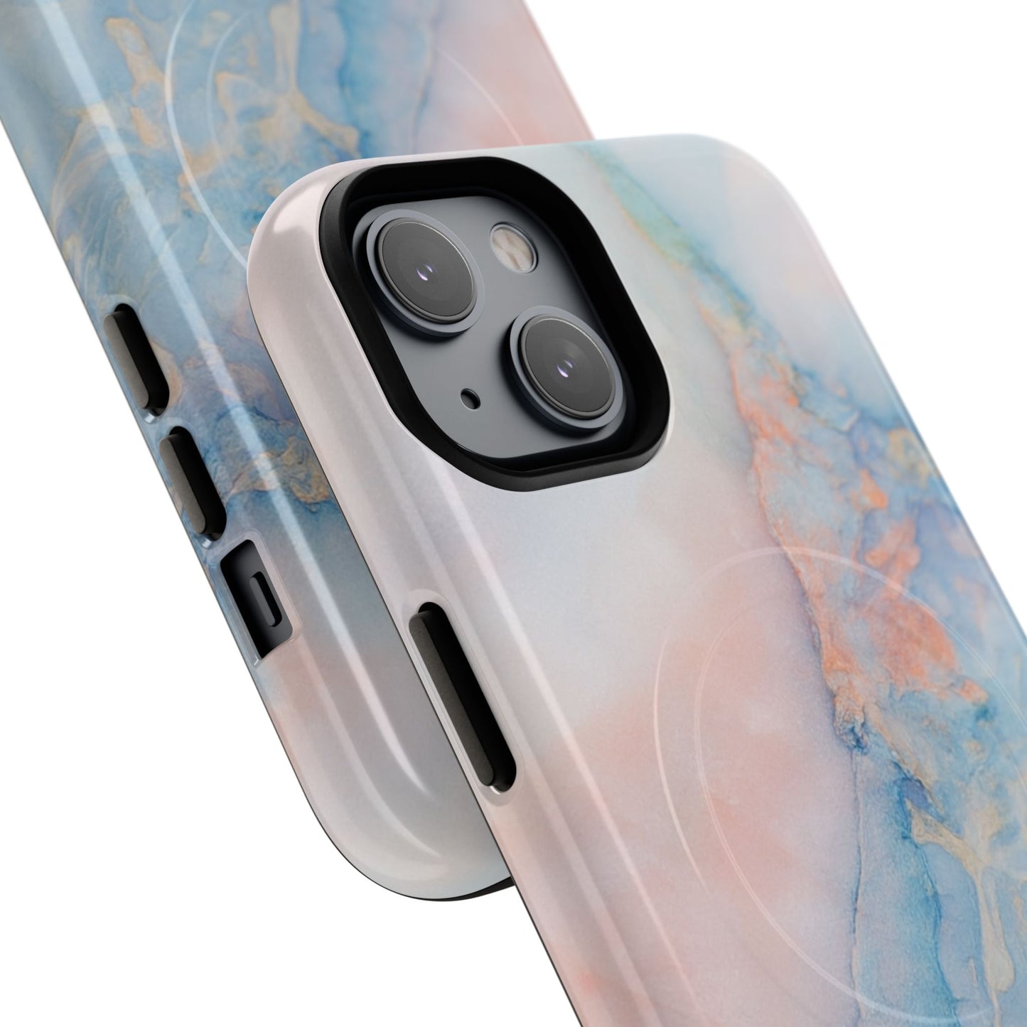 Marble Pastel iPhone Case (MagSafe compatible)