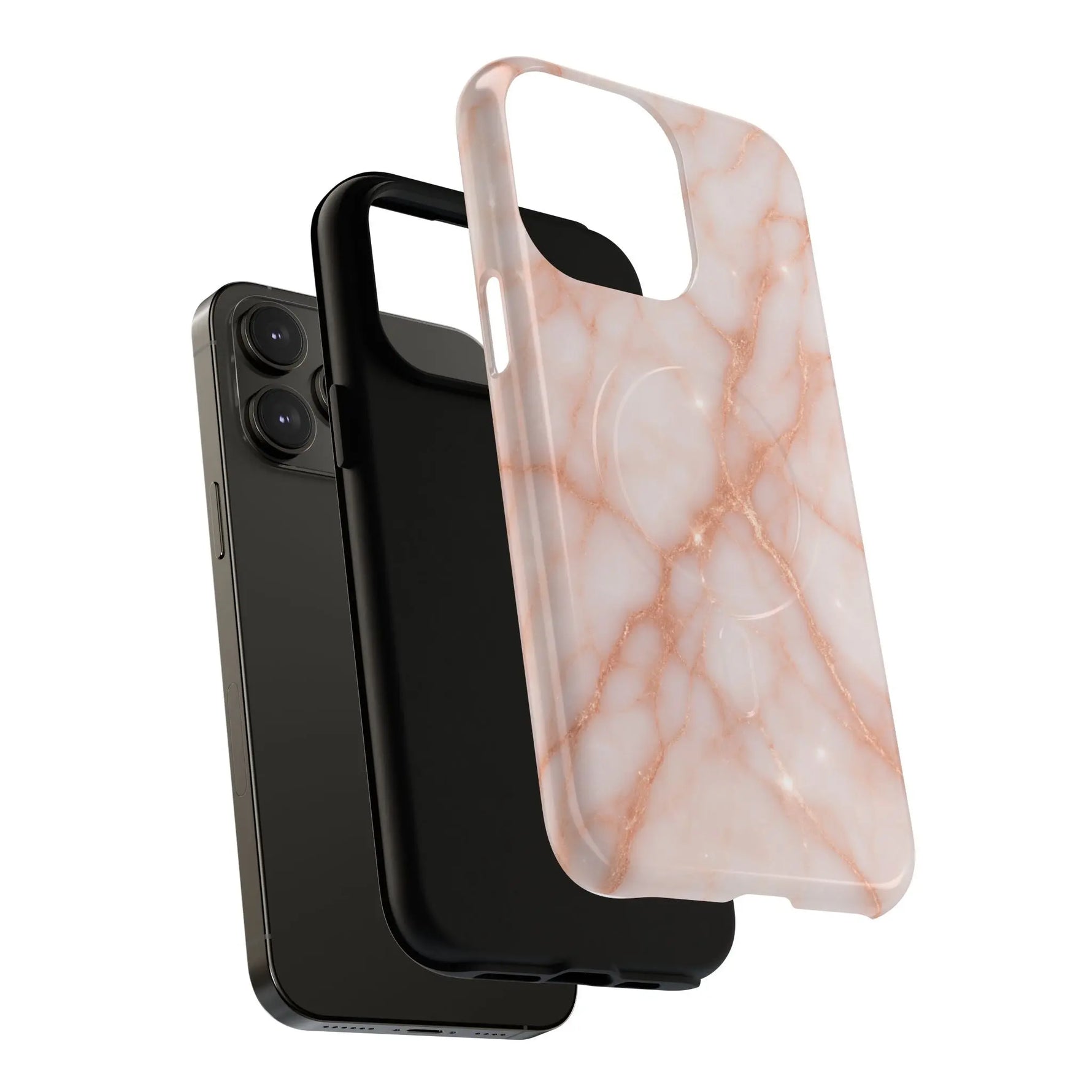 Rose Gold Glam iPhone Case with MagSafe  Shamo's