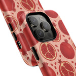 Pomegranate Fruit Tough iPhone Case | MagSafe Compatible - Shamo's