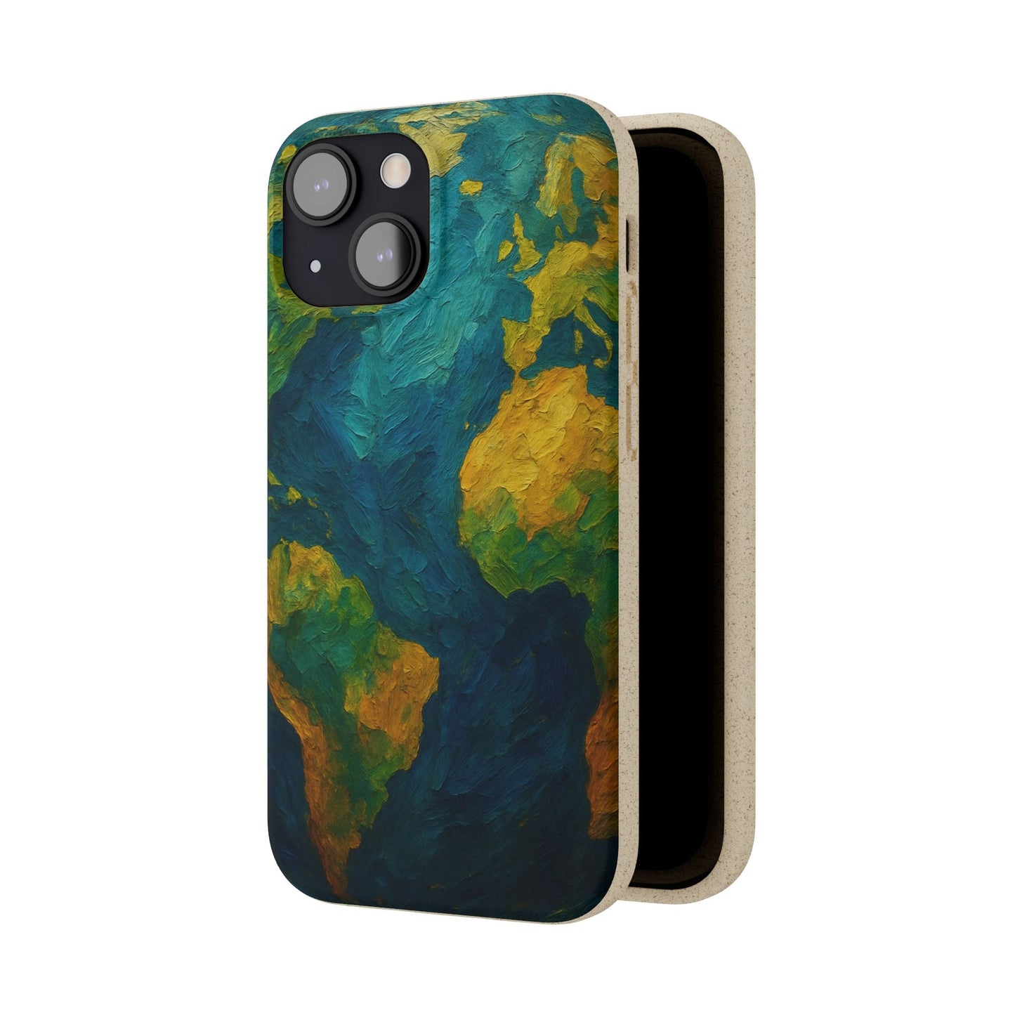 Biodegradable Phone Case — Earth Illustration Eco-Friendly Case  Shamo's