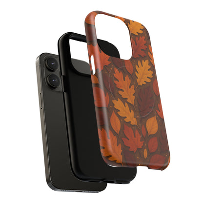 Falling Leaves Magic Phone Case MagSafe Compatible