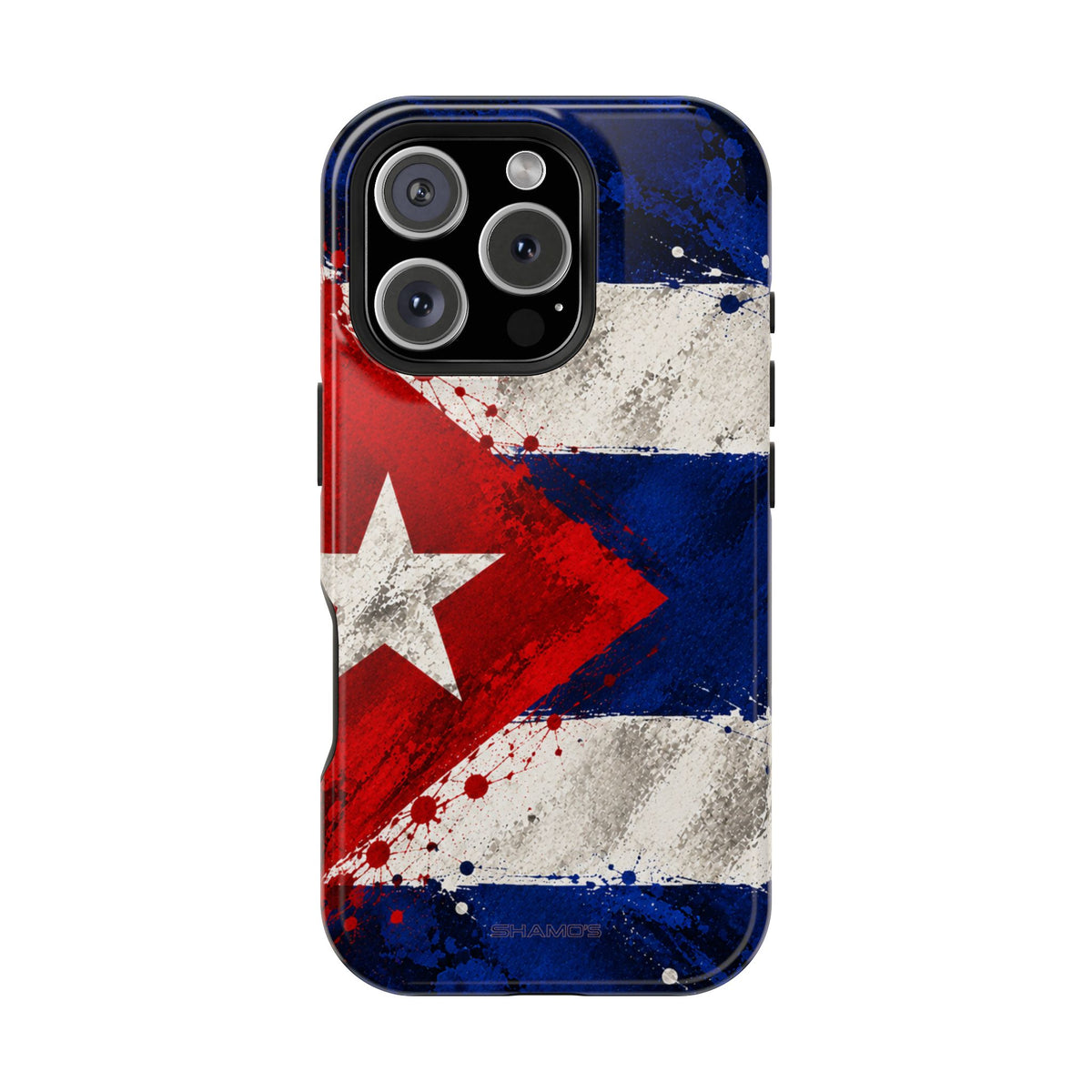 Cuban Flag MagSafe Impact-Resistant Phone Case