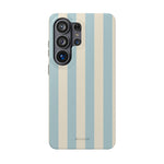 Blue Strips Pattern iPhone Case Compatible with MagSafe