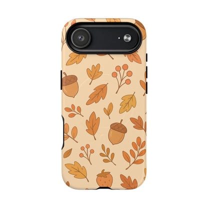 Autumn Leaves Woodland Berries iPhone Case | MagSafe