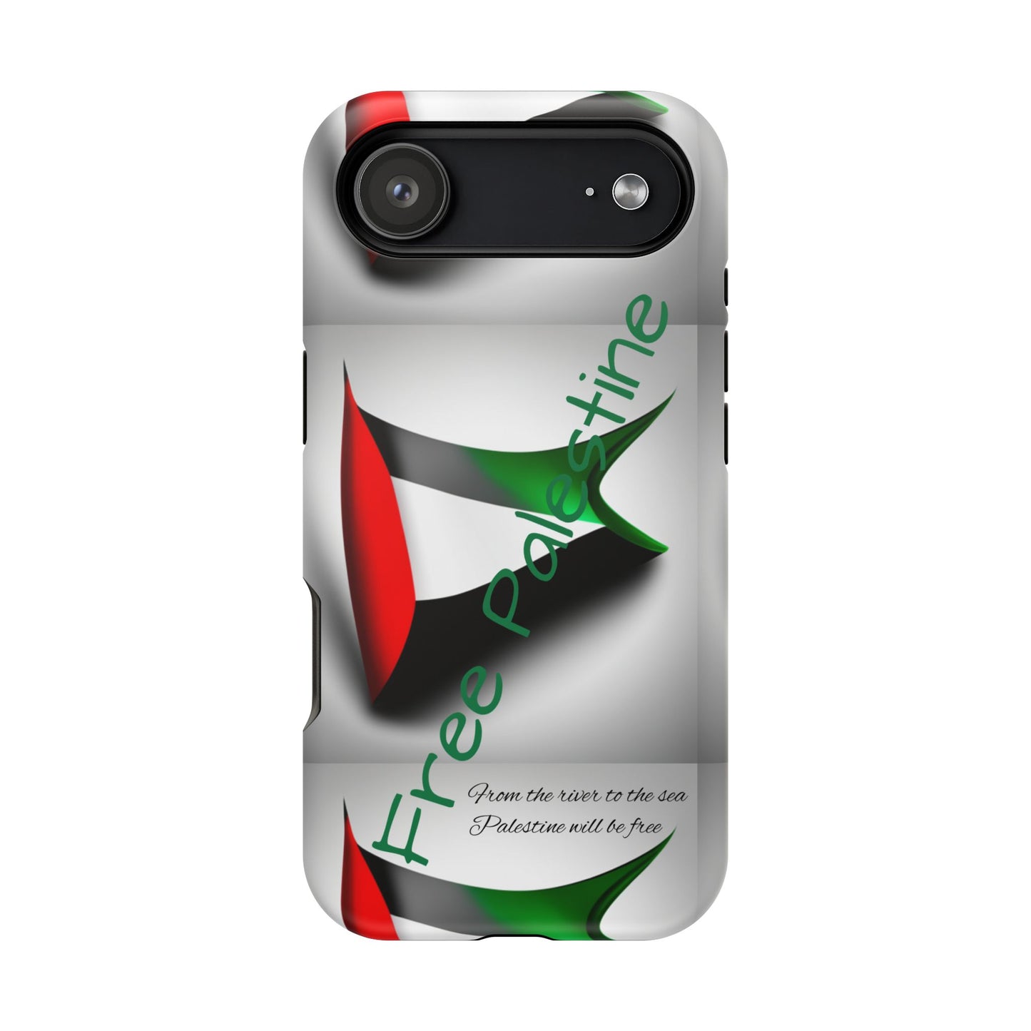 MagSafe Tough Case: Palestinian Flag & 'From the River to the Sea, Palestine Will Be Free
