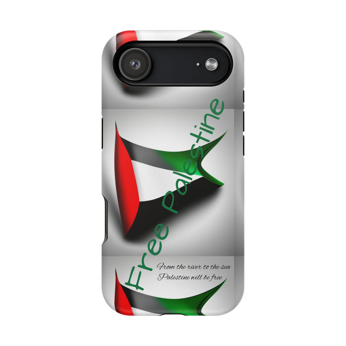 MagSafe Tough Case: Palestinian Flag & 'From the River to the Sea, Palestine Will Be Free