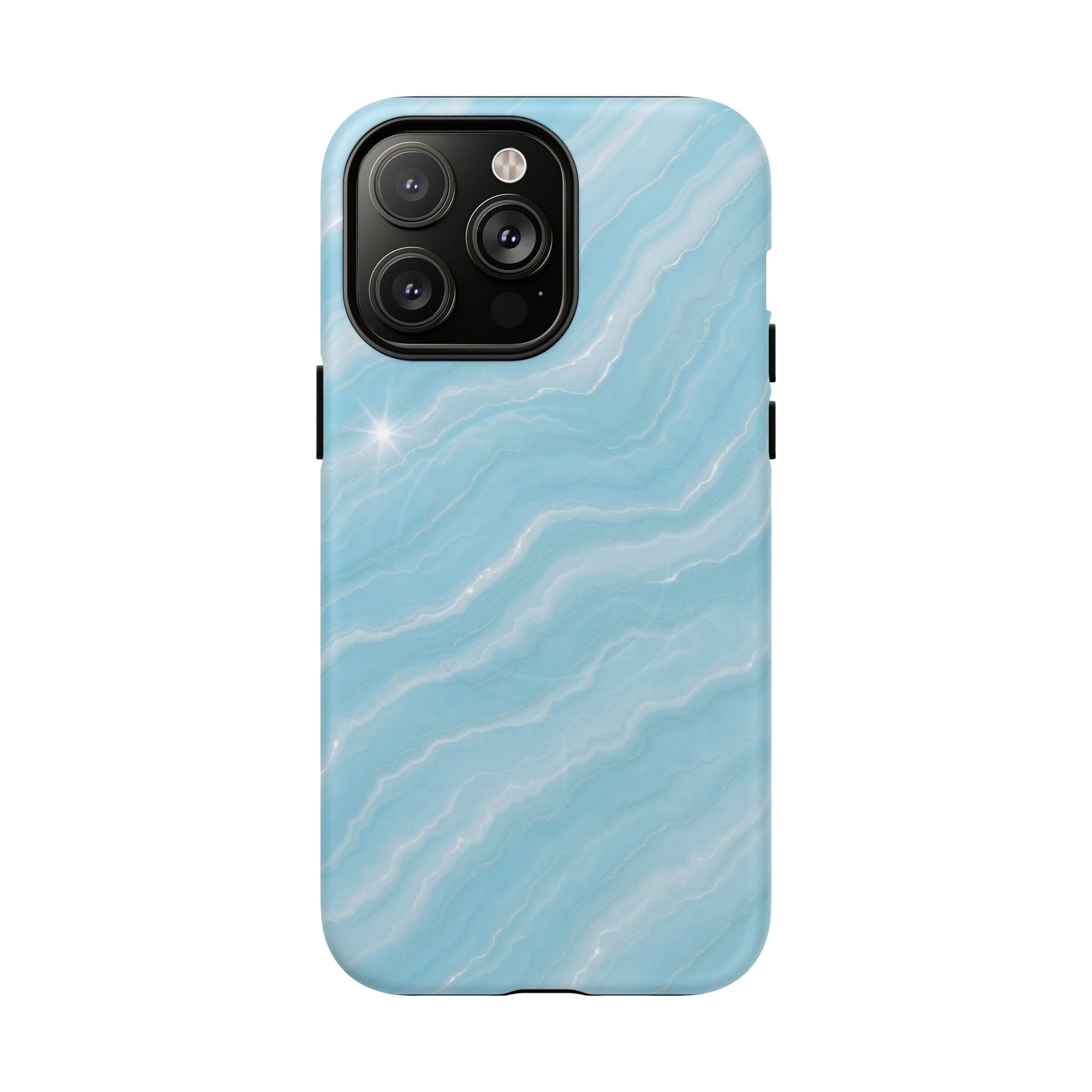 Sky Glow Marble iPhone Case with MagSafe - Shamo's