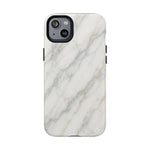 Classic White Marble iPhone Case with MagSafe - Shamo's