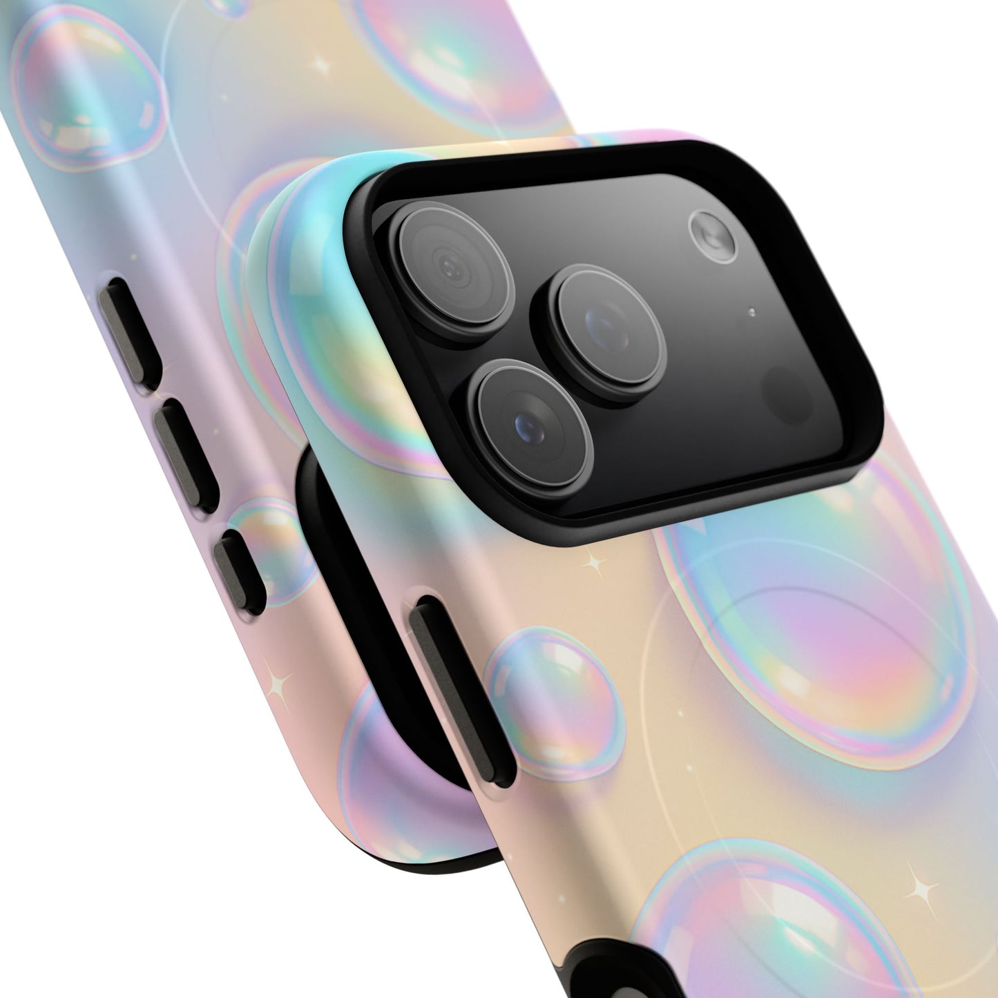 Holographic Bubble iPhone Case - with MagSafe