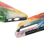 Vibrant Abstract Paint Explosion Impact Phone Case  Shamo's